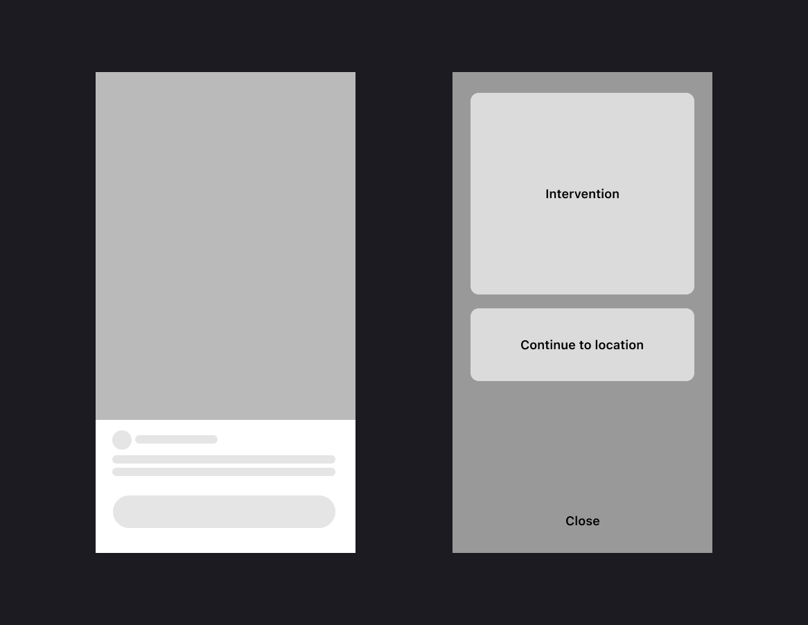 Quick wire. Tapping location from photo detail links to new screen.