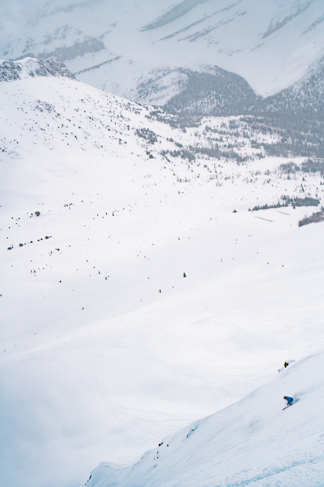 The back bowls at Lake Louise