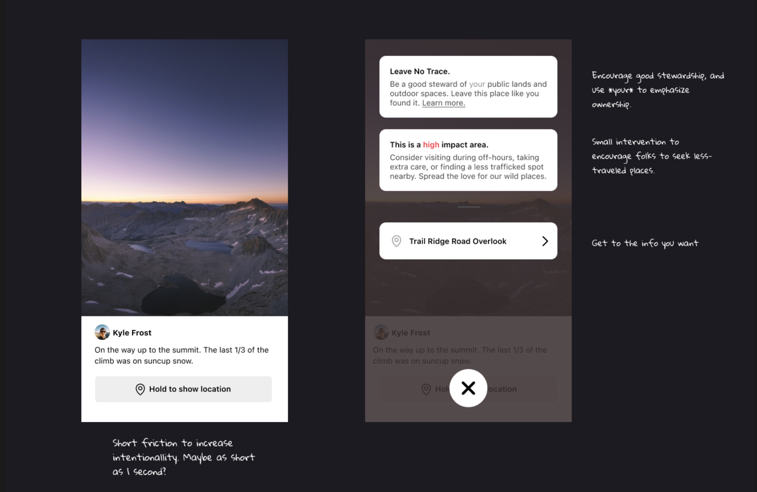 Can thoughtful design change how we geotag wild places?
