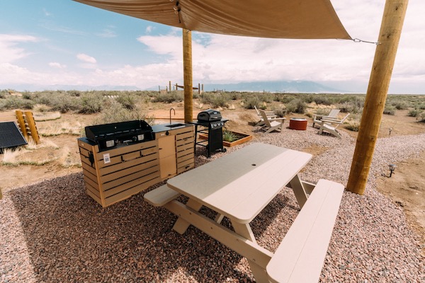 Ramble camp near Great Sand Dunes.