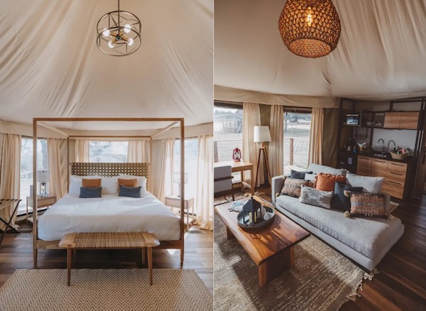 Outdoorsy's "glamping" lol